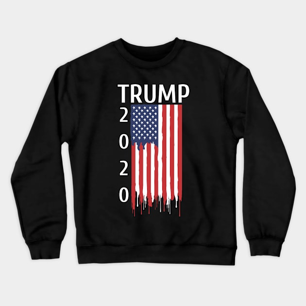 Trump 2020 Campaign Crewneck Sweatshirt by victoriashel